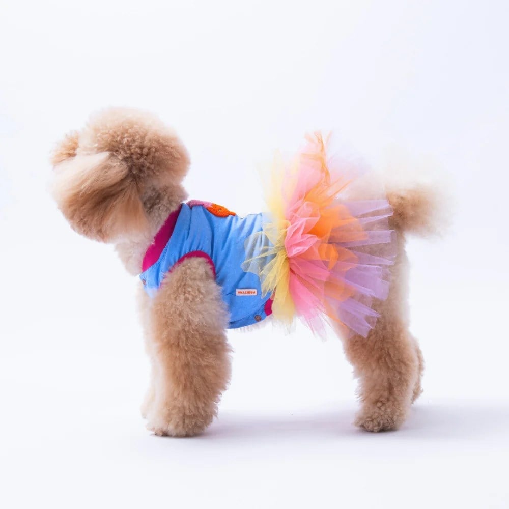 PawStar 25304 Açık Mavi Ice Cream Elbise
