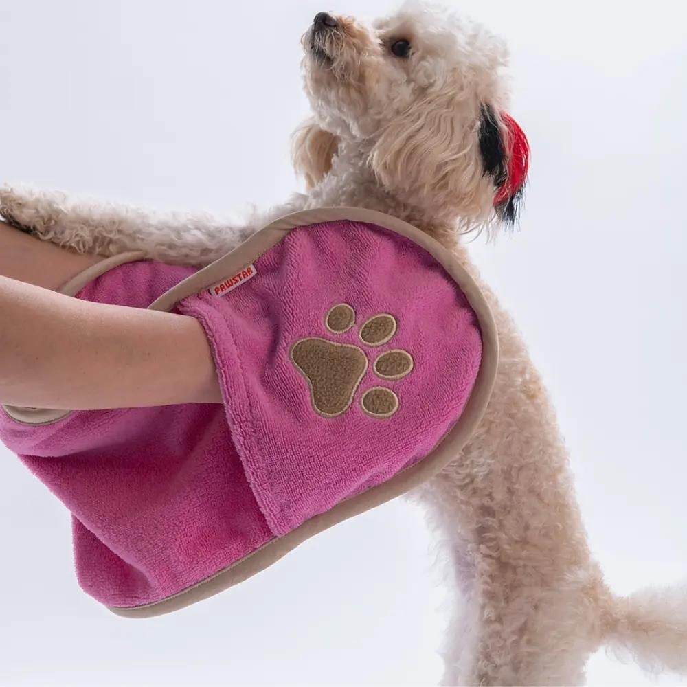 PawStar 26045 Pembe Evcil Hayvan Kurulama Havlusu