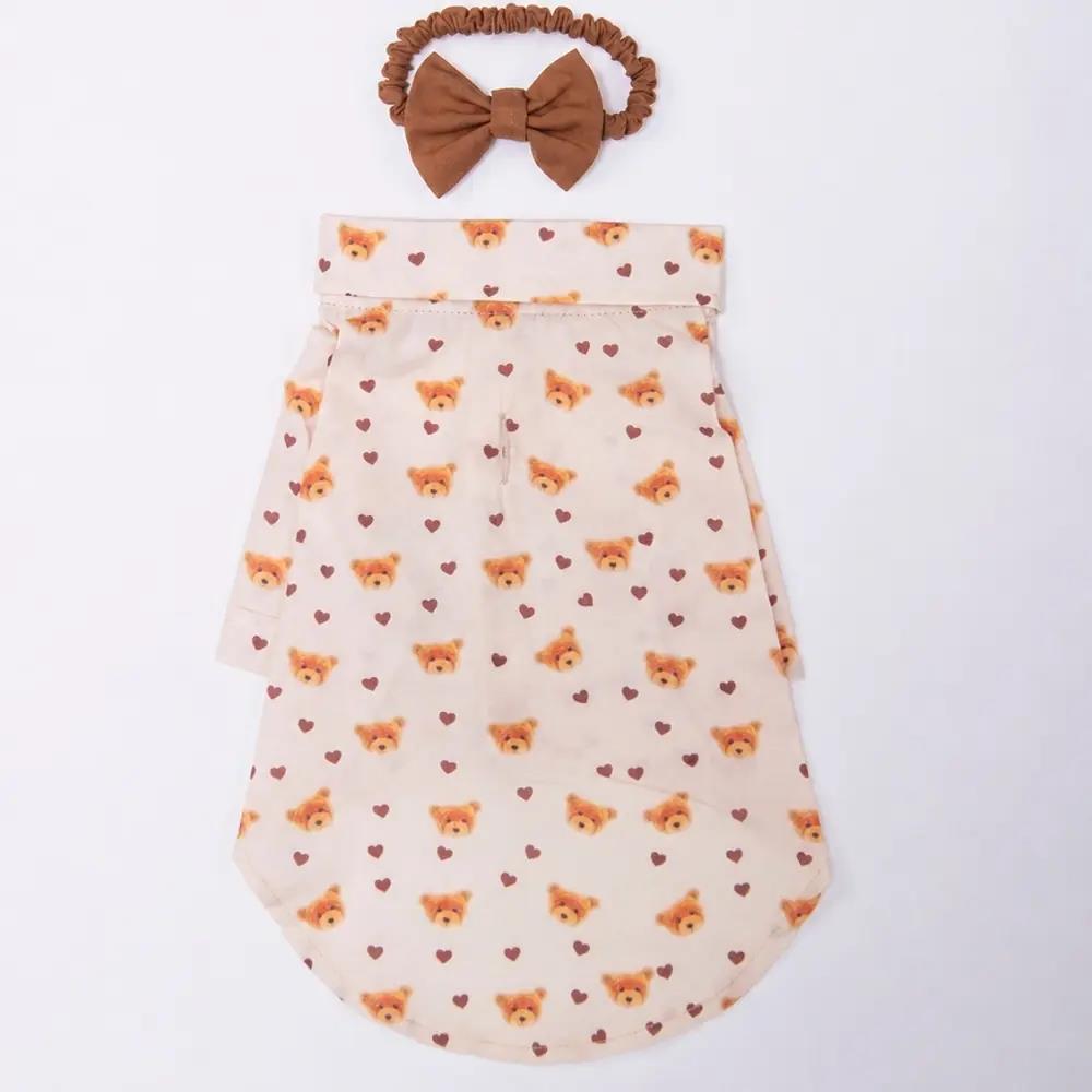 PawStar 26404 Teddy Belle Desenli Gömlek