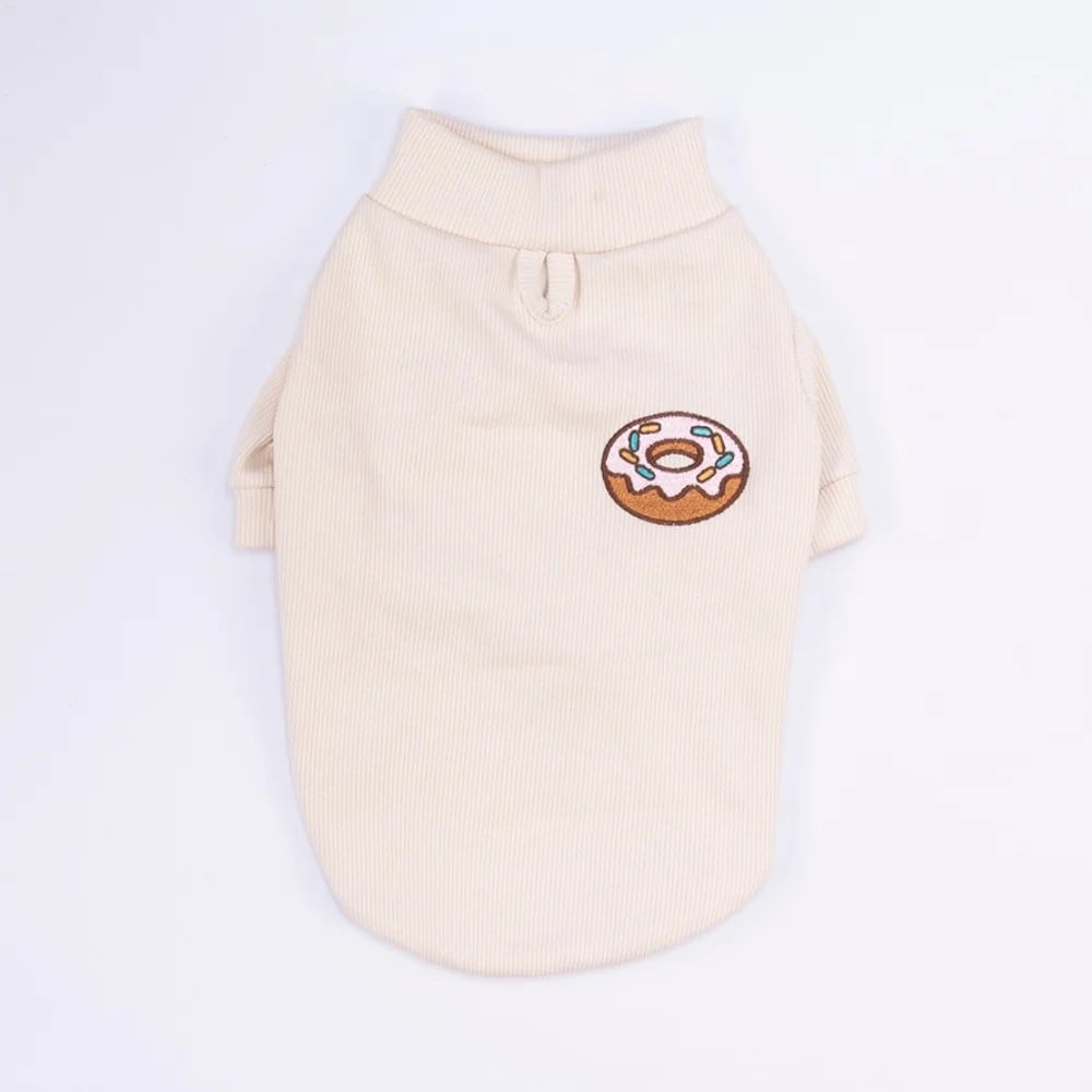 PawStar 26749 Ekru Donut Vienna Rib Sweat