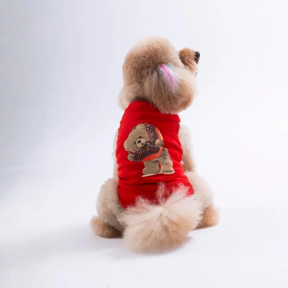 PawStar 26807 Kırmızı Donut Teddy Tişört