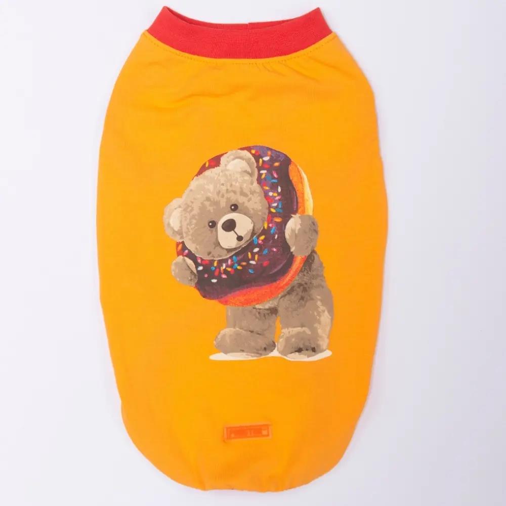 PawStar 26808 Turuncu Donut Teddy Tişört