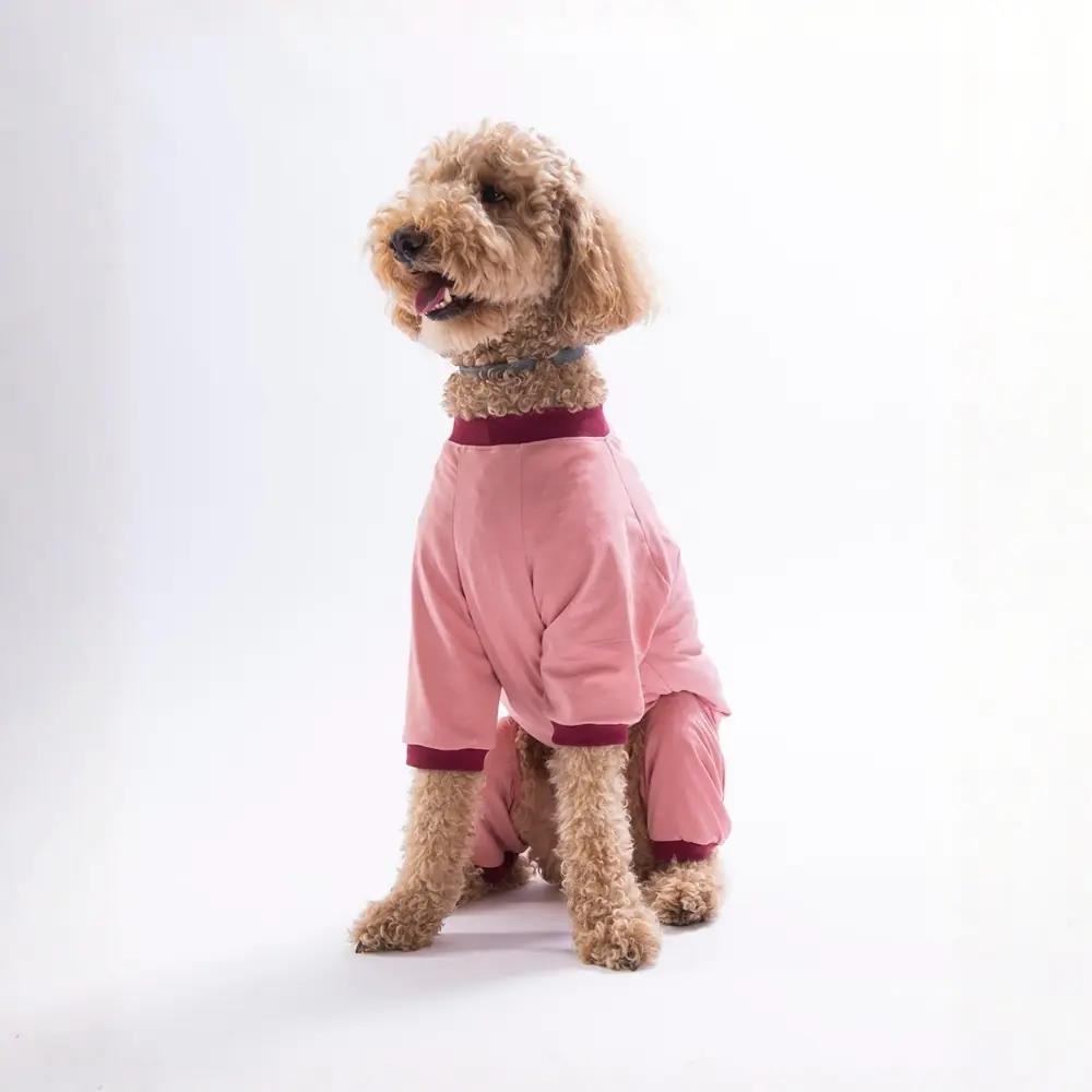 PawStar 26952 Pink Love Air Büyük Irk Pijama Tulum