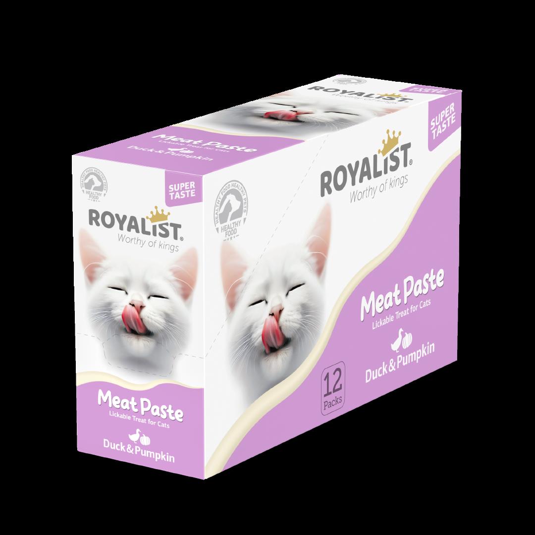 Royalist Meat Paste Ördekli ve Balkabaklı Kedi Ödülü 90 Gr