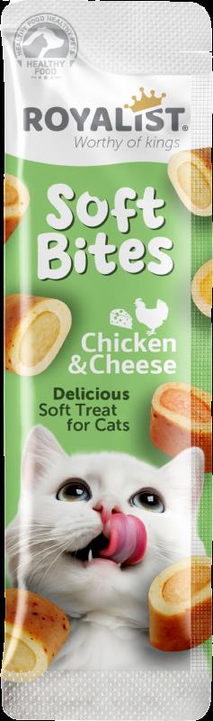 Royalist Soft Bites Tavuklu ve Peynirli Kedi Ödülü 10 Gr