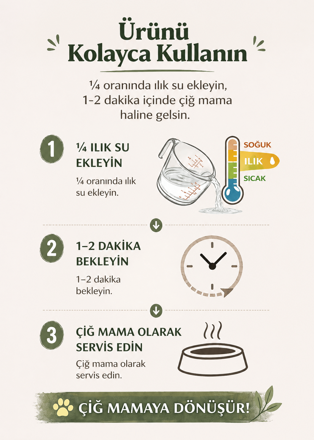 WarfNaturals Freeze Dried - Somonlu Ve Tavuk Etli Köpek Maması 300 gr