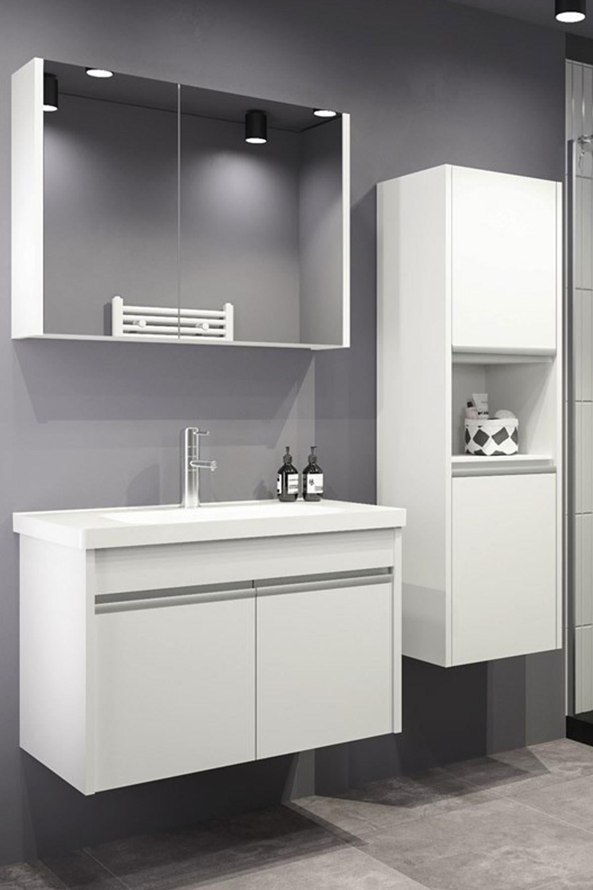Begonya Banyo Dolabı