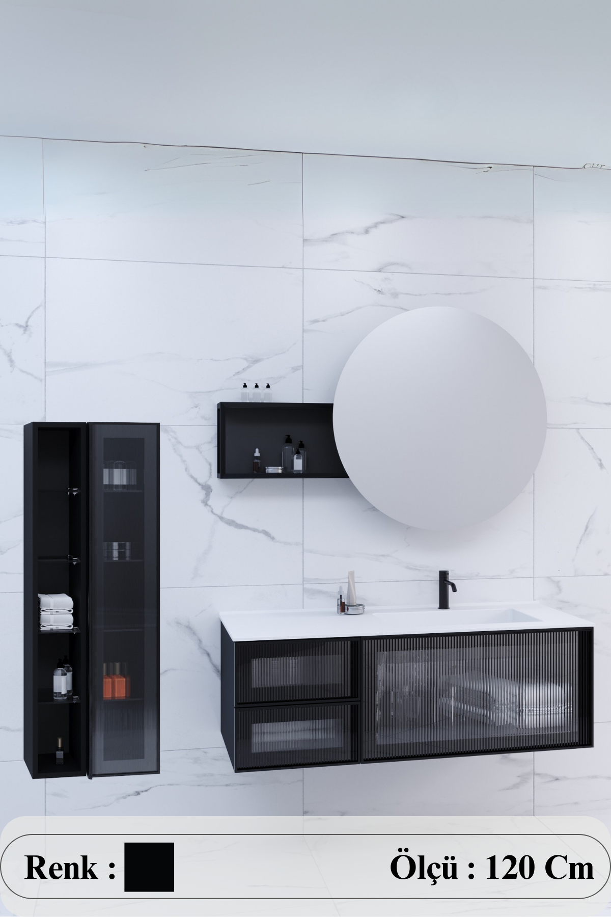 Evora Banyo Dolabı