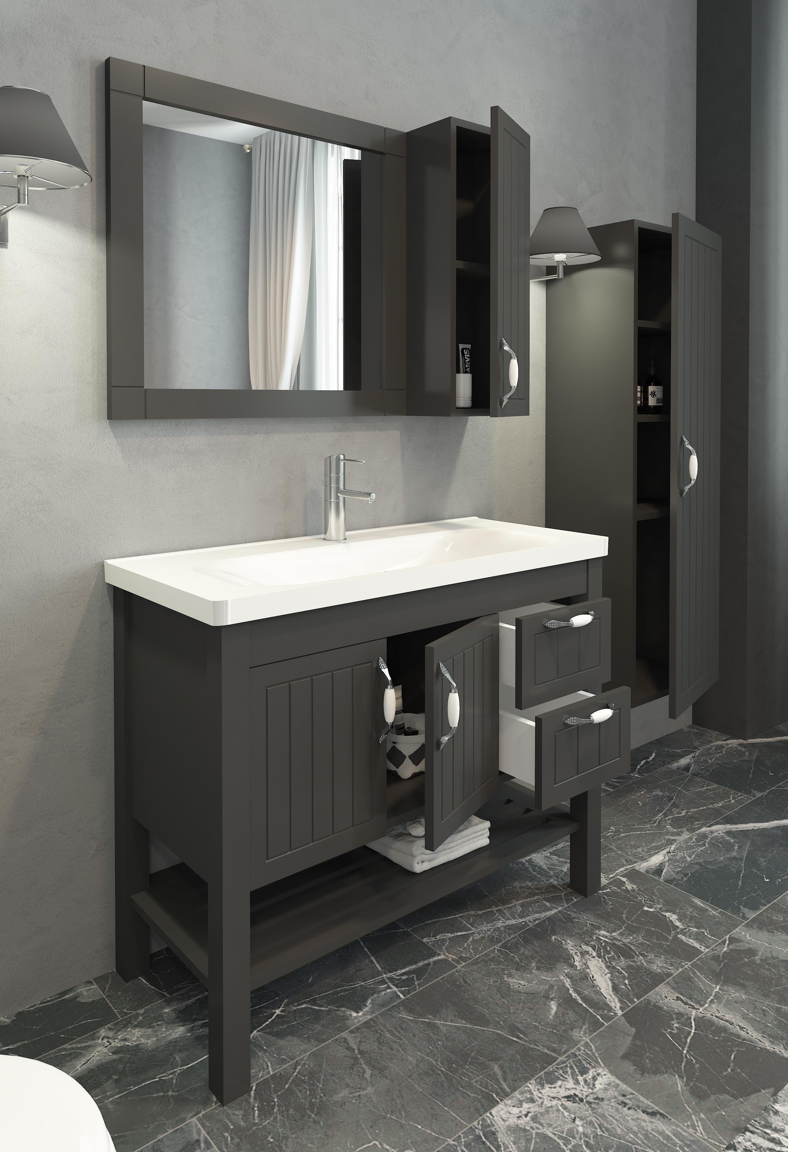 Helen 65/80/100 Cm Banyo Dolabı