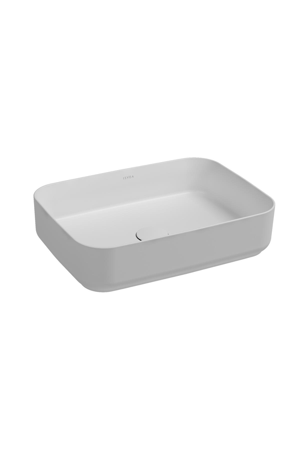 Isvea Infinity 50 cm Tezgah Üstü Lavabo 550X360