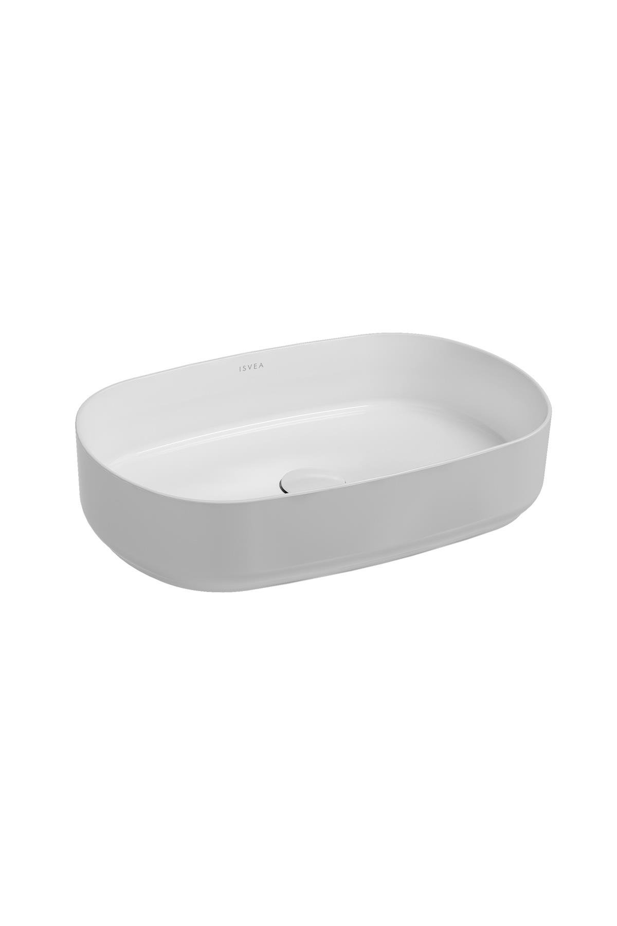 Isvea Infinity 55 cm Tezgah Üstü Lavabo 550X360