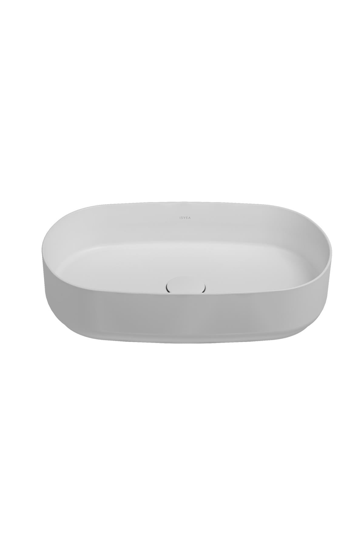 Isvea Infinity 55 cm Tezgah Üstü Lavabo 550X360