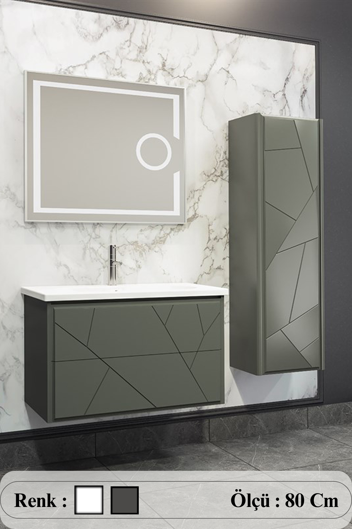 Kiev Banyo Dolabı