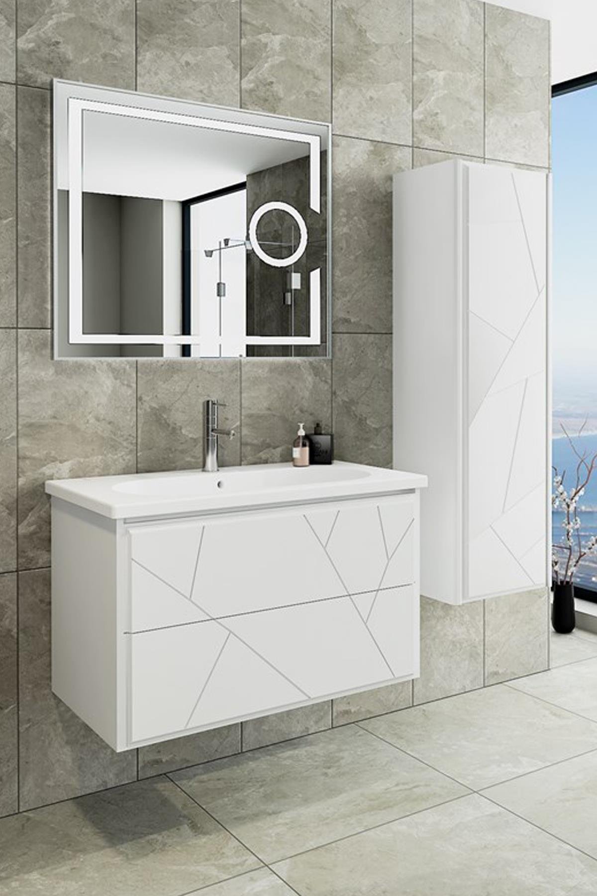 Kiev Banyo Dolabı