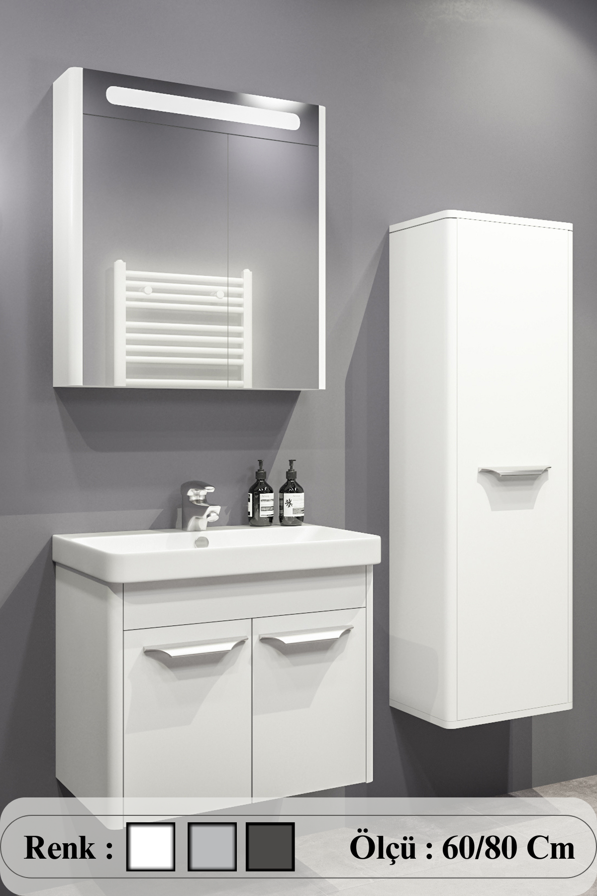 Mauna Banyo Dolabı