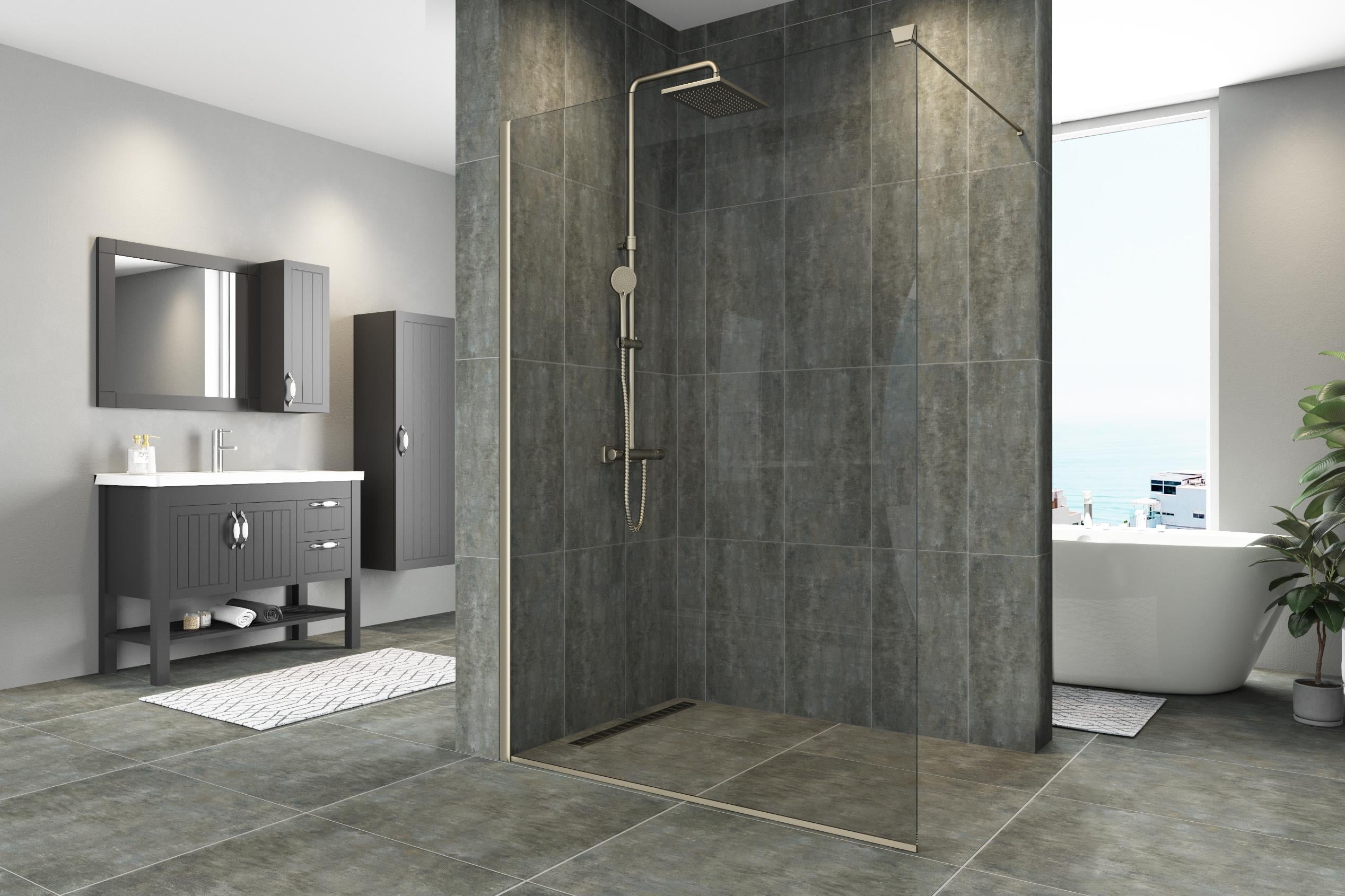 Melia Temperli 6 mm Sabit Panel Cam Duşakabin