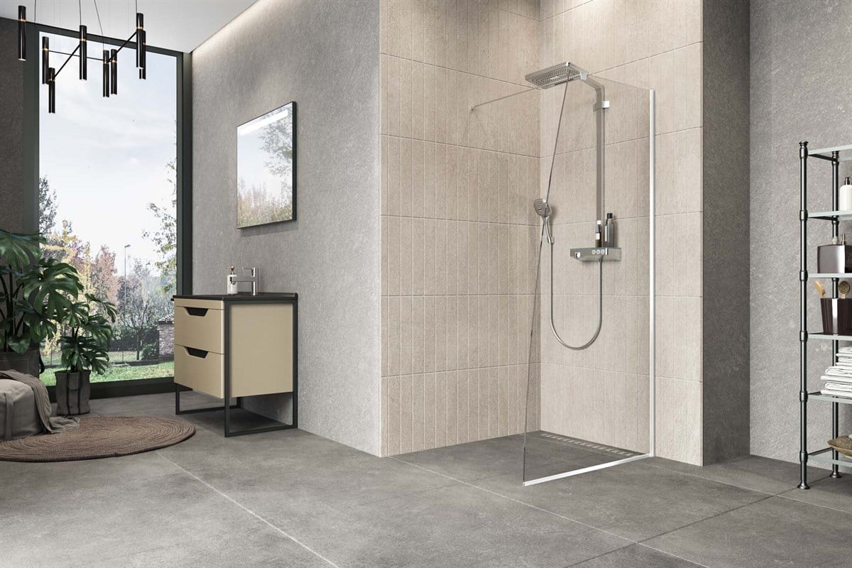 NETDEKO VITAL KROM PROFİL MENTEŞELİ CAM DUŞAKABİN