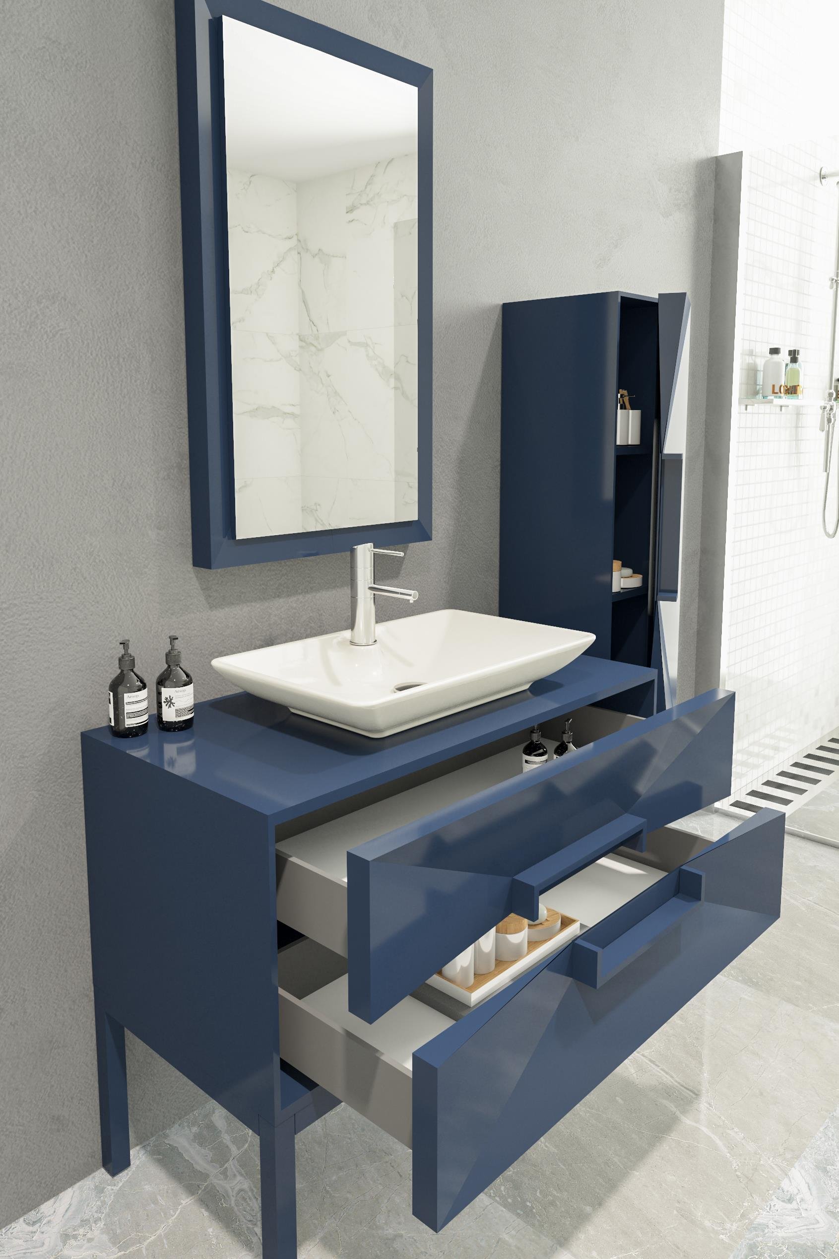 Omente Banyo Dolabı