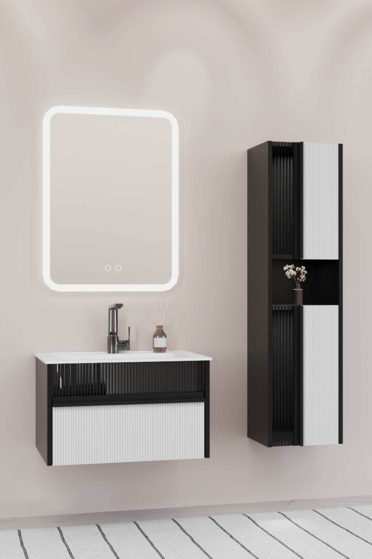 Sable Banyo Dolabı