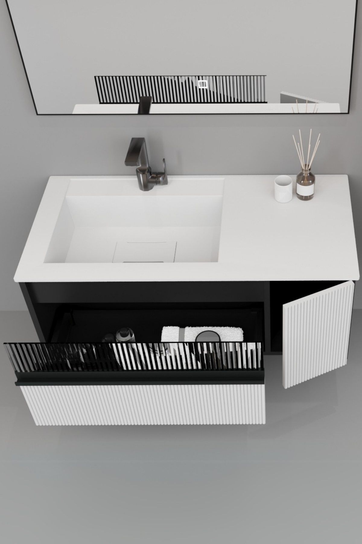 Sable Banyo Dolabı