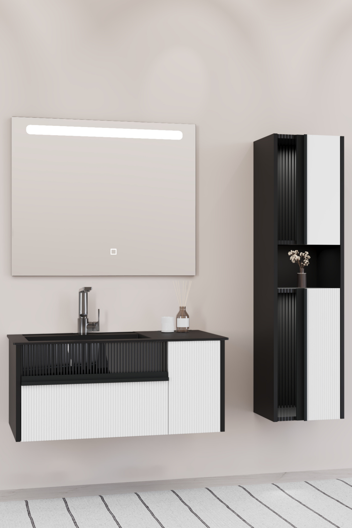 Sable Banyo Dolabı