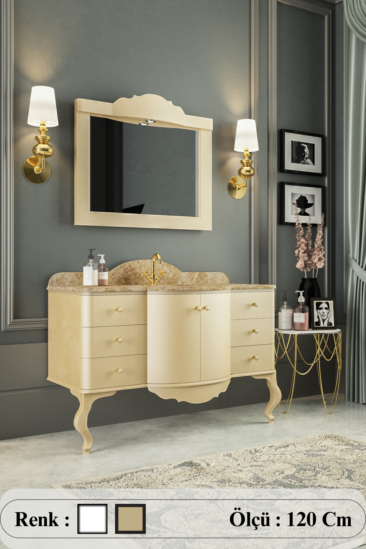 Siena Banyo Dolabı