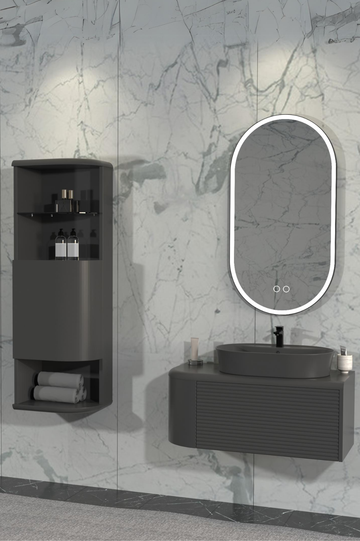 Siesta Banyo Dolabı