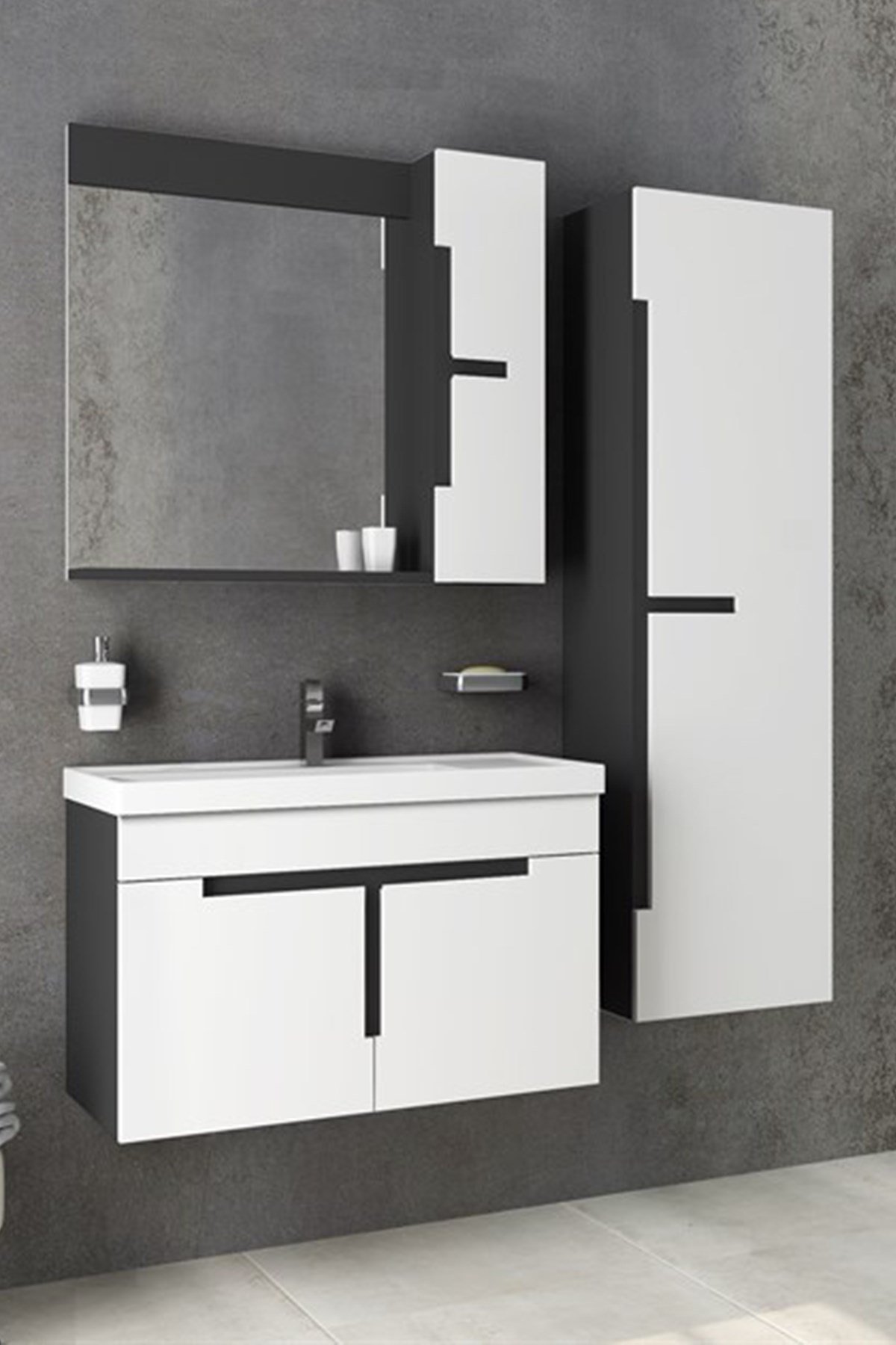 TEMPO 80 CM BANYO DOLABI (BOY DOLAP HARİÇ )