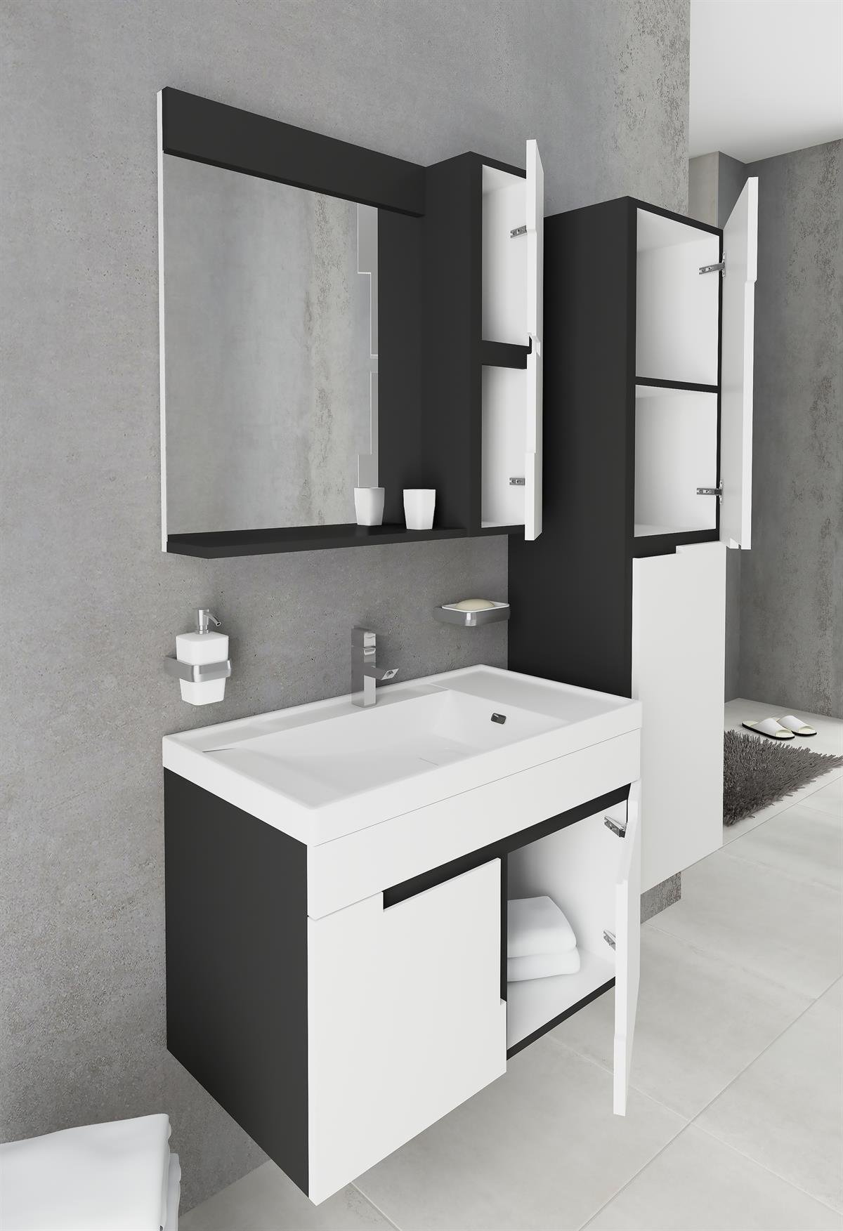 Tempo Banyo Dolabı