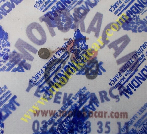  ZONTES ZT250-S SUBAB  AYAR SIMI TABLASI 1.65 ORJİNAL