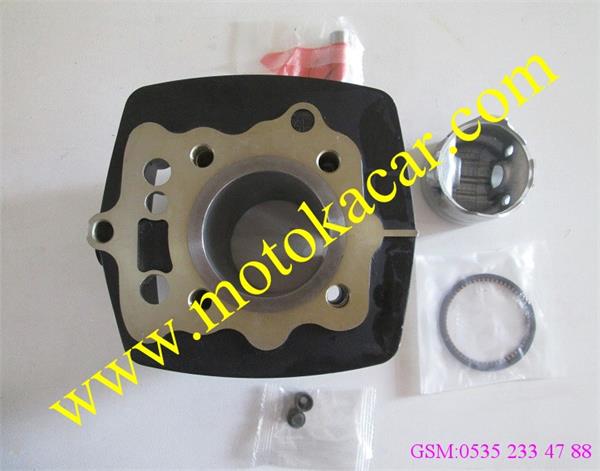 CG 125 13PERNO SİYAH SİLİNDİR PİSTON SEKMAN SETİ 