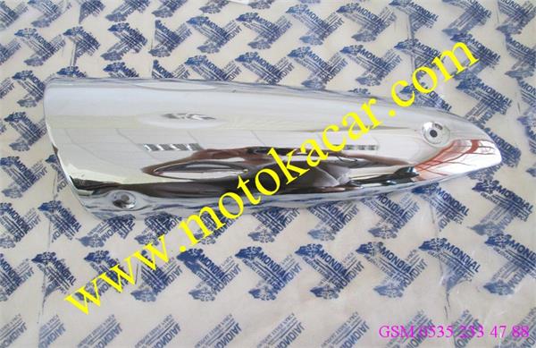 MONDİAL MASH 150 2011 EGZOZ DEKOR KAPAĞI NİKELAJ ORJİNAL