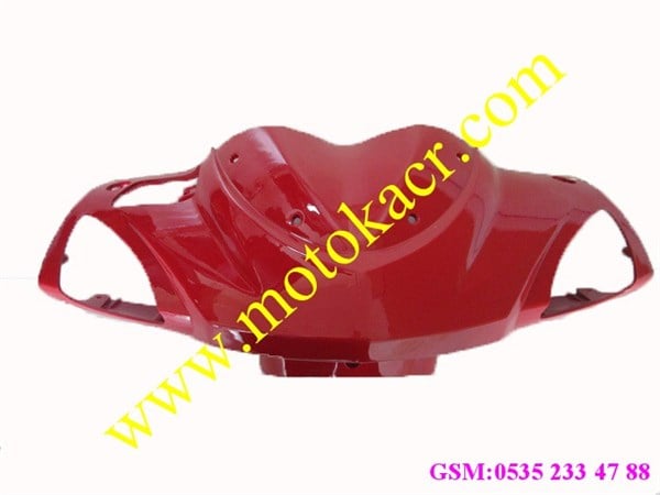 RAMZEY STAR 125 L GİDON ÖN KAPAK KIRMIZI ORJİNAL