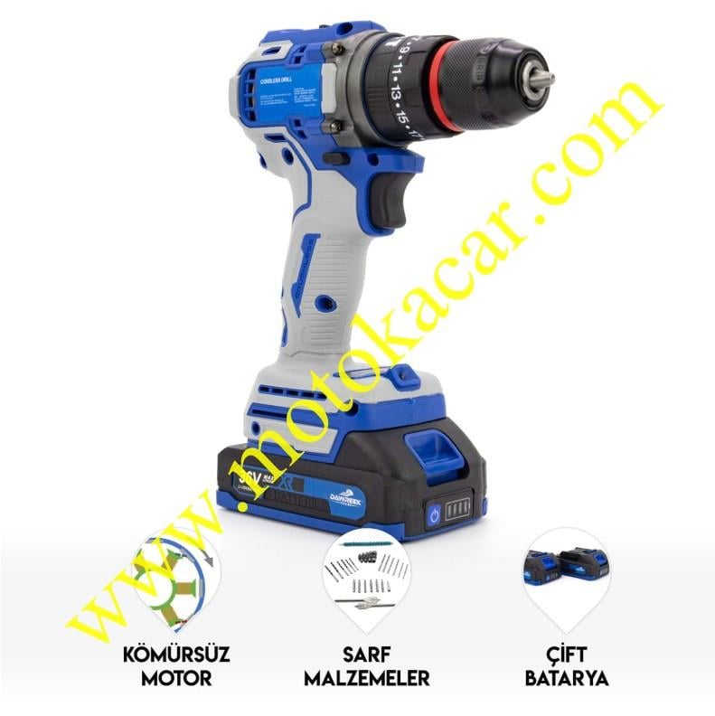 10mm Blue Kömürsüz Vidalama