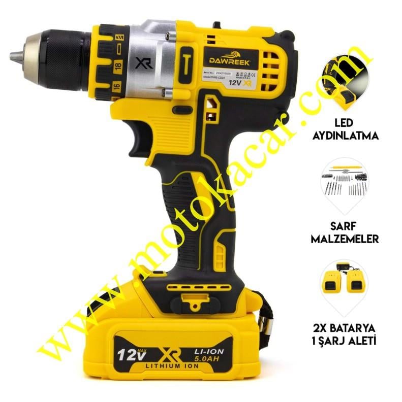 10mm Çelik Mandren Vidalama DW3P