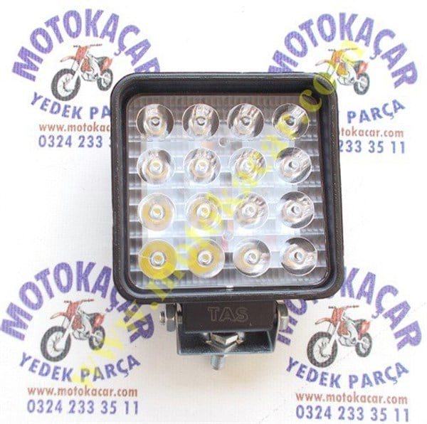 16 LED ÇALIŞMA LAMBASI 12/80V 48W