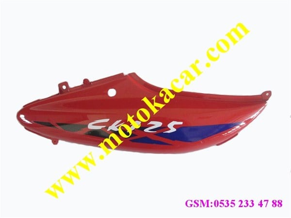 KYMCO CK125 SELE ALTI KIRMIZI SAĞ YAN KAPAK ORJİNAL