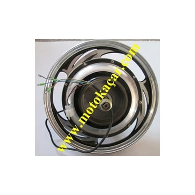 E-BIKE 16X2,50 48V ARKA JANT KOMPLE