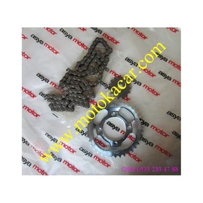 CG ASYA ÇELİK JANT ZİNCİR DİŞLİ SETİ ORJİNAL