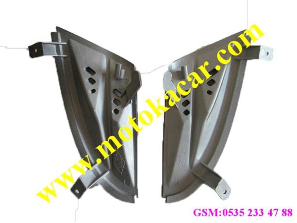 RAMZEY 125-10D RÜZGARLIK FÜME SİYAH ORJİNAL