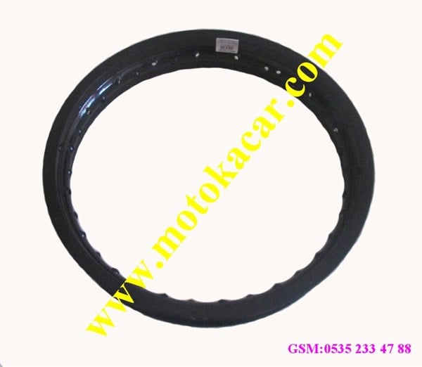 CROSS 18X1,85 JANT ÇEMBERİ ALÜMİNYUM SİYAH 