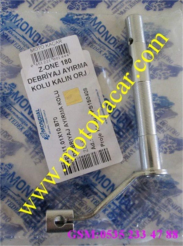 MONDİAL Z-ONE 180 DEBRİYAJ AYIRMA KOLU KALIN ORJİNAL