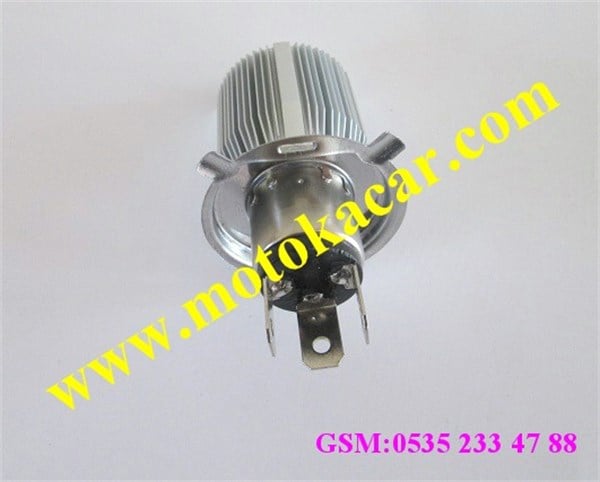 MOTOSİKLET LED AMPUL H4 ARKASI SOKETLİ TİPİ 35/35