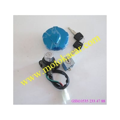 KUBA 100R 150R KONTAK KİLİT SETİ KOMPLE