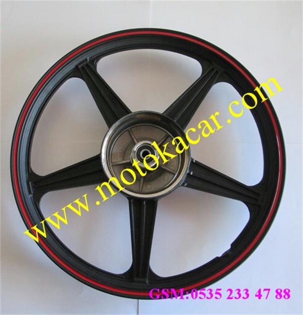 CG KUBA ÖN JANT SİYAH KIRMIZI ÇİZGİLİ KM125-6 ORJİNAL