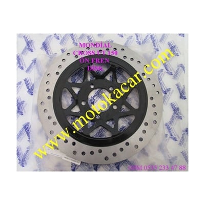 MONDİAL CROSS UT 150 ÖN FREN  DİSK ORJİNAL