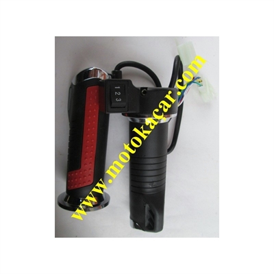 E-BIKE VİTESLİ 3 KADEMELİ GAZ KOLU