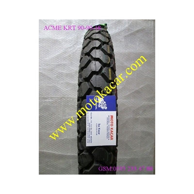 MOTOSİKLET DIŞ LASTİK 90/90/18 ACME KRT TIRNAKLI AC7301