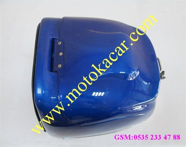 MOTOSİKLET ARKA ÇANTA MAVİ