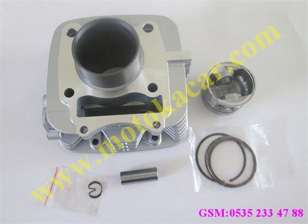 TVS APACHE 150 57MM 15PN GRİ SİLİNDİR